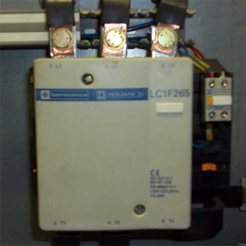testing a 3 pole contactor