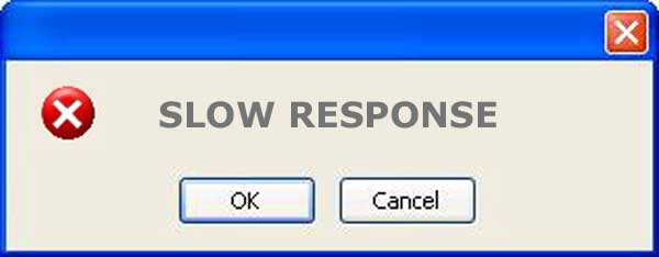 what does slow motor response mean
